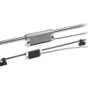 DRO Linear Scale: 14" Max Measuring, 0.000200 & 0.000500" Resolution, 21.4000" Scale Length