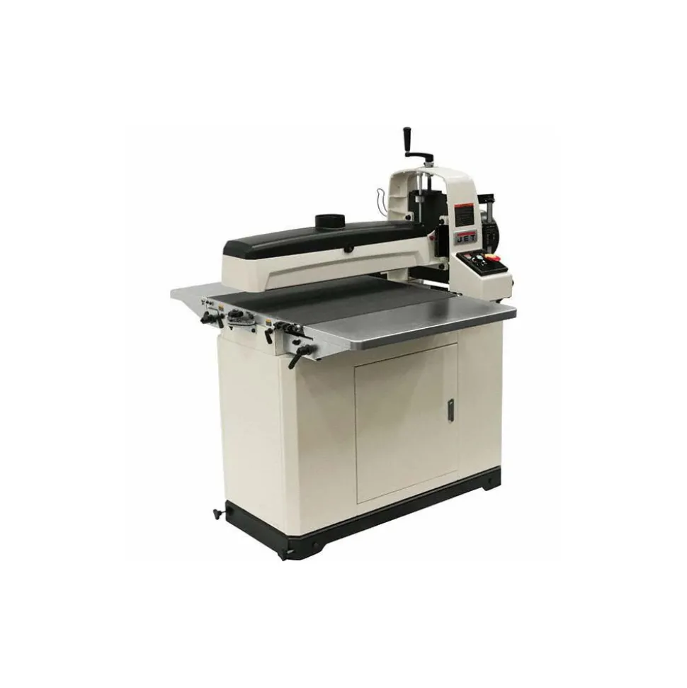 Drum Sanding Machines; Bench or Floor: Floor; Drum Dia (Inch): 5; Drum Dia: 5 in; Drum Length (Inch): 25; Drum Length: 25 in; Phase: 1; Maximum Sanding Depth (Inch): 4; Maximum Sanding Depth: 4 in; Maximum Workpiece Thickness (Inch): 4; Minimum Workpiece Thickness: 0.0310 in