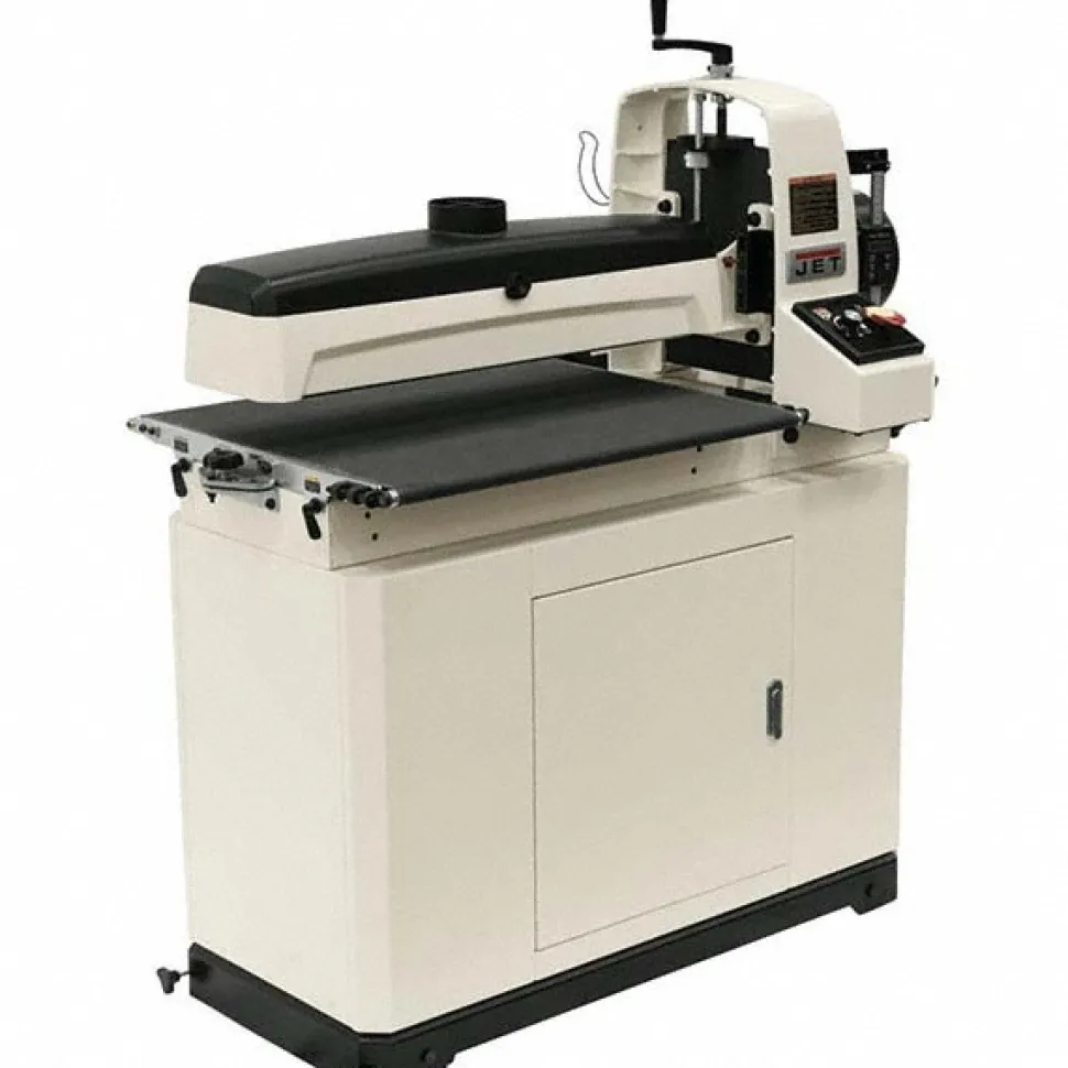 Drum Sanding Machines; Bench or Floor: Floor; Drum Dia (Inch): 5; Drum Dia: 5 in; Drum Length (Inch): 25; Drum Length: 25 in; Phase: 1; Maximum Sanding Depth (Inch): 4; Maximum Sanding Depth: 4 in; Maximum Workpiece Thickness (Inch): 4; Minimum Workpiece Thickness: 0.0310 in