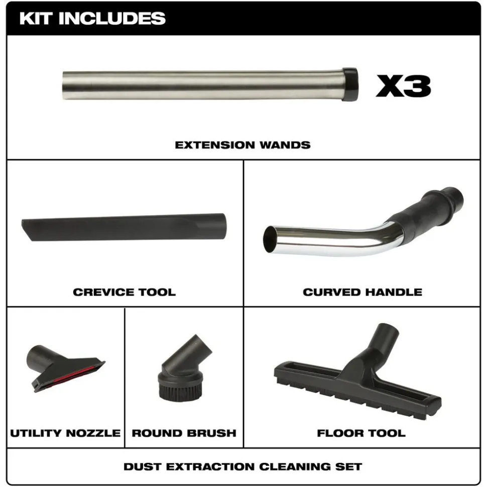 Dust Extraction Cleaning Set