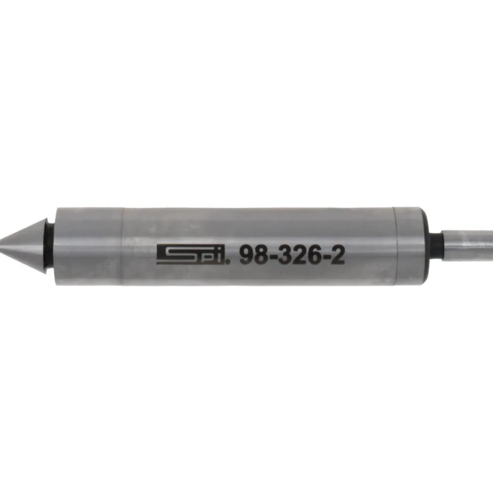 Edge & Center Finder: 0.2" Head Dia, 1/2" Shank Dia, Mechanical