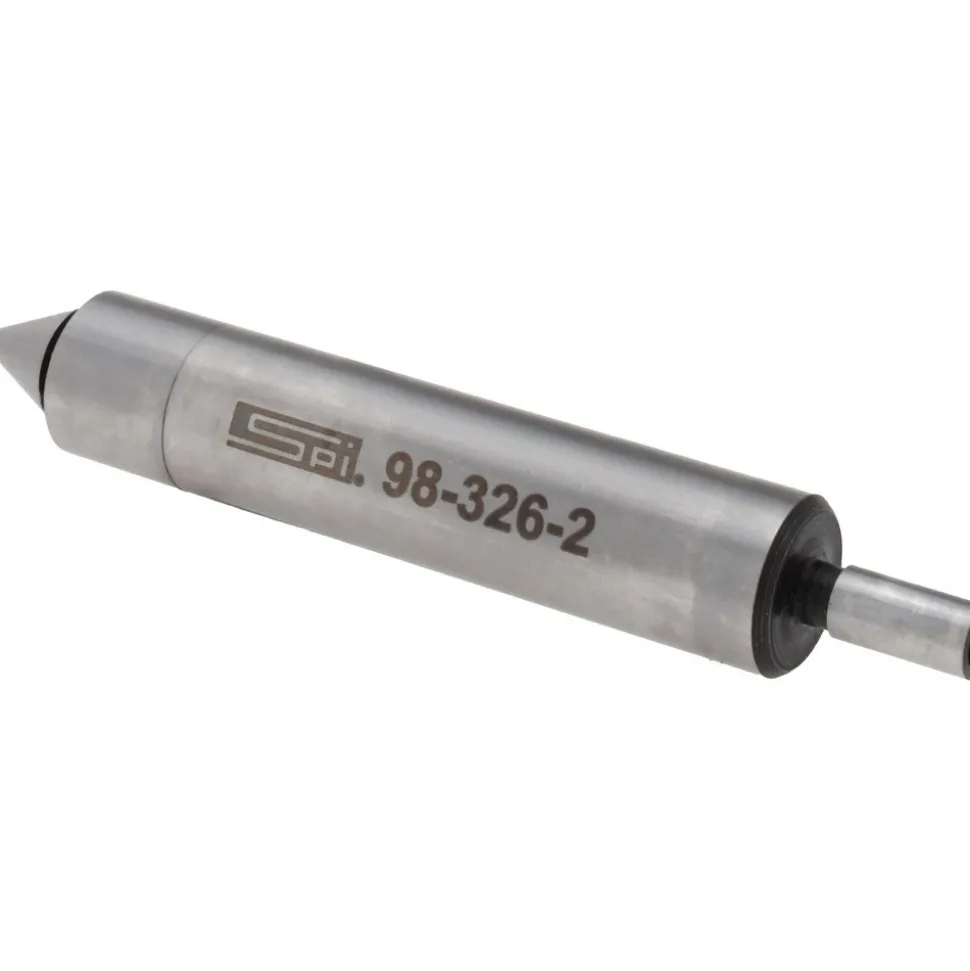 Edge & Center Finder: 0.2" Head Dia, 1/2" Shank Dia, Mechanical