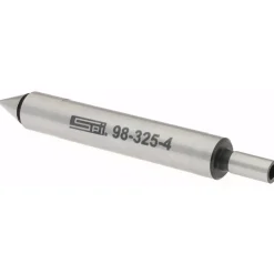 Edge & Center Finder: 0.2" Head Dia, 3/8" Shank Dia, Mechanical