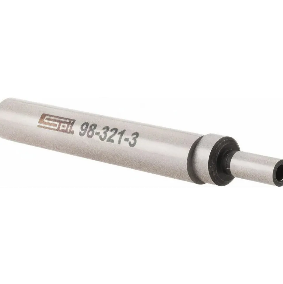 Edge Finder: 0.2" Head Dia, 3/8" Shank Dia, Mechanical