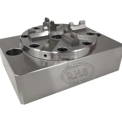 EDM Chucks: Chuck Size: 100mm; System Compatibility: Erowa ITS; Actuation Type: Pneumatic; Material: Stainless Steel