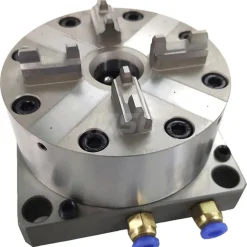 EDM Chucks: Chuck Size: 102 mm x 102mm; System Compatibility: Erowa ITS; Actuation Type: Pneumatic; Material: Stainless Steel