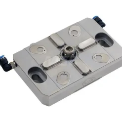 EDM Chucks: Chuck Size: 122mm x 80mm x 22mm; System Compatibility: Macro, System 3R; Actuation Type: Pneumatic; Material: Stainless Steel