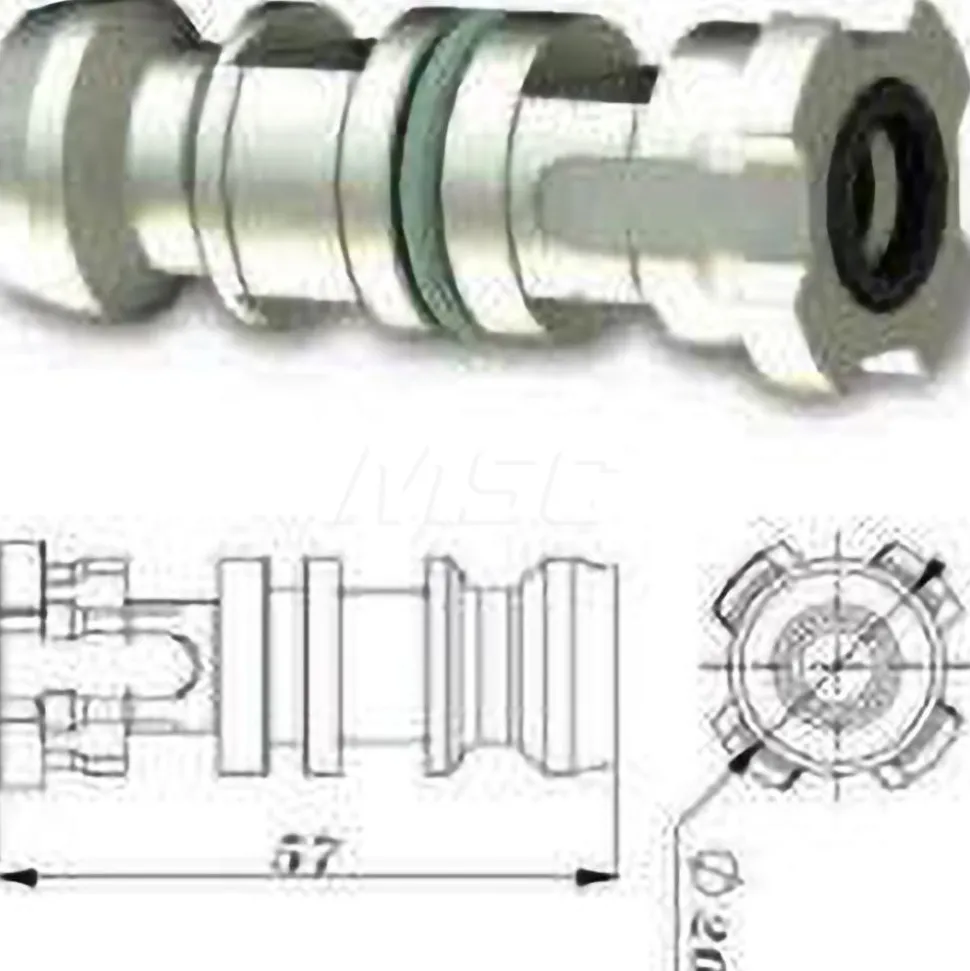 EDM Clamping Accessories: Accessory Type: Spigot; System Compatibility: System 3R; For Use With: System 3R/RHS