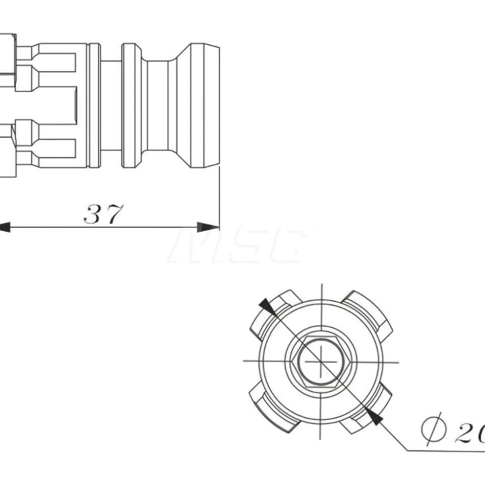 EDM Clamping Accessories: Accessory Type: Spigot; System Compatibility: System 3R; For Use With: System 3R/RHS