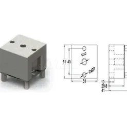 EDM Electrode Holders: Maximum Electrode Size (mm): 60