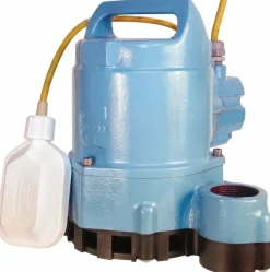 Effluent Pump: Integral Mechanical Float, 1/2 hp, 10.5A, 115V