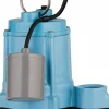Effluent Pump: Piggyback Mechanical Float, 4/10 hp, 9A, 115V