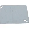 Electrical Box Cover: Steel, 4" Wide