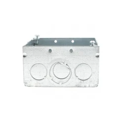 Electrical Junction Box: Steel, Square, 4