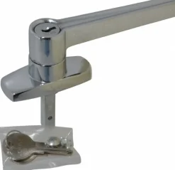 Electrical Enclosure Door Handle Kit with Lock: Use with Cooper B-Line NEMA 12 Enclosures, Steel