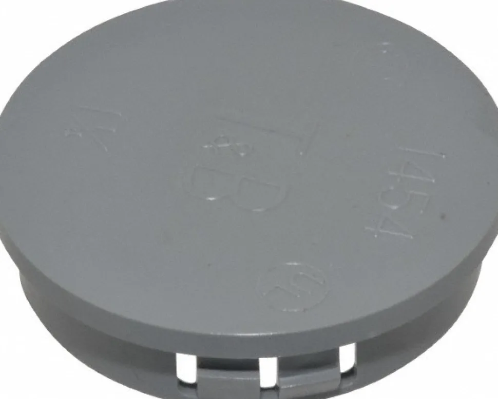 Electrical Enclosure Knockout Plug: Use with Rigid Conduit & IMC Conduit, Thermoplastic
