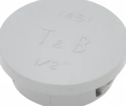 Electrical Enclosure Knockout Plug: Use with Rigid Conduit & IMC Conduit, Thermoplastic