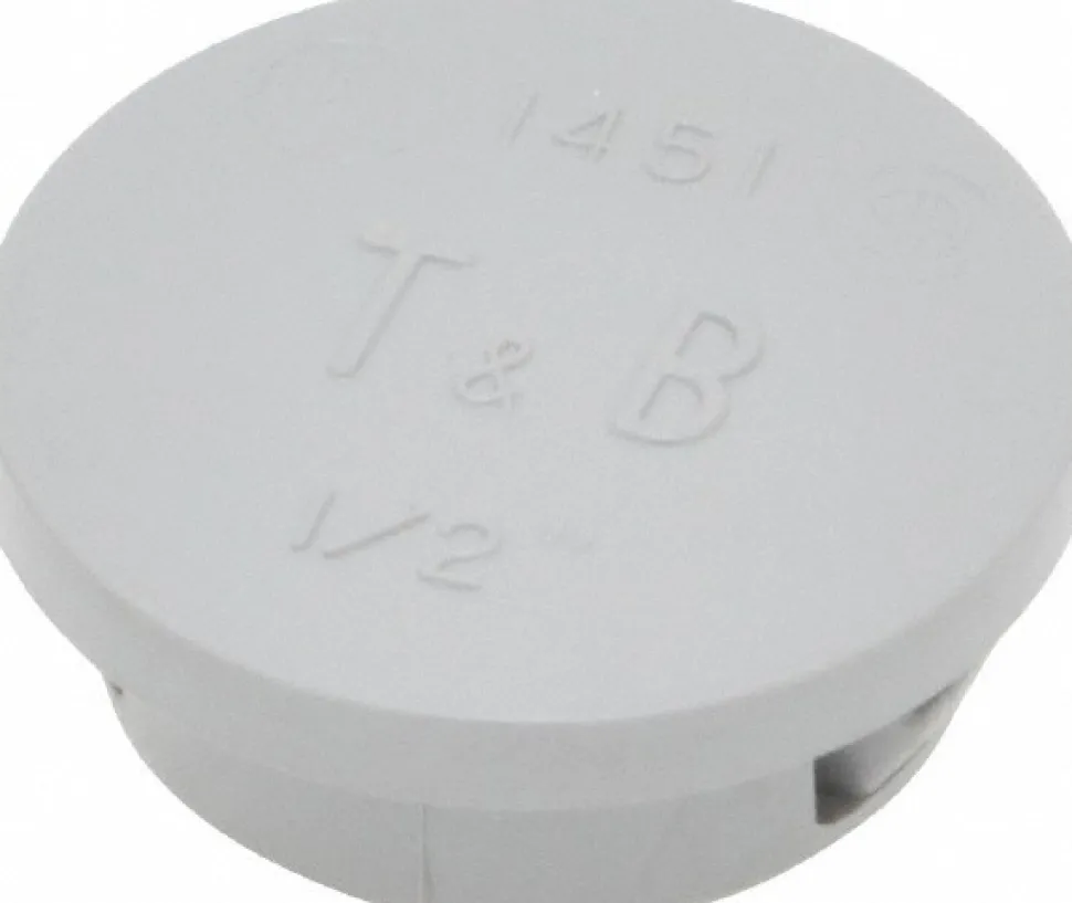 Electrical Enclosure Knockout Plug: Use with Rigid Conduit & IMC Conduit, Thermoplastic