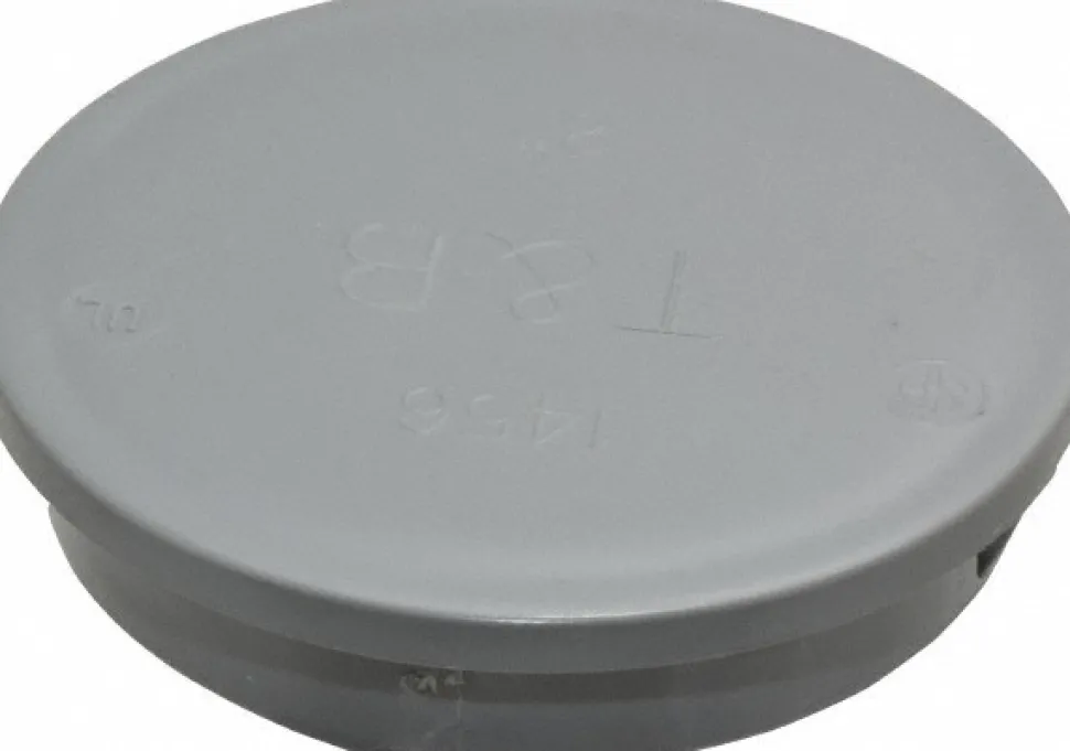 Electrical Enclosure Knockout Plug: Use with Rigid Conduit & IMC Conduit, Thermoplastic