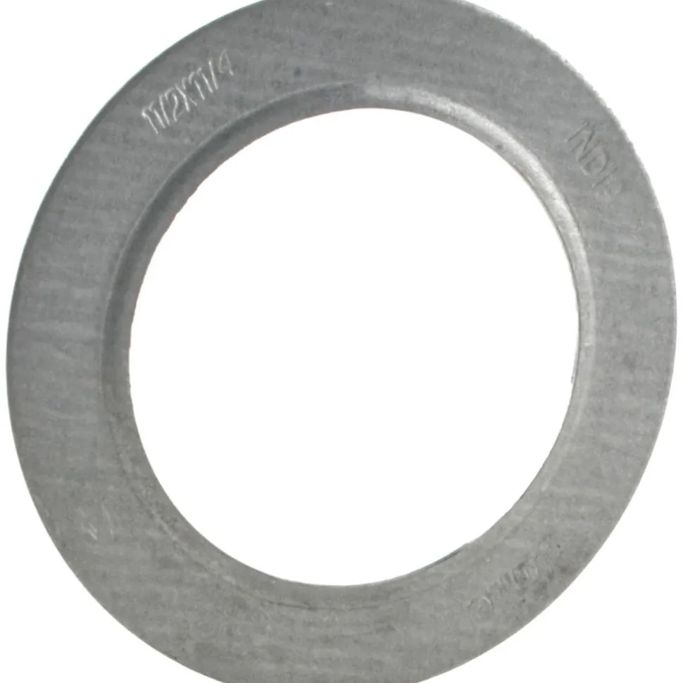Electrical Enclosure Reducing Washer: Use with Rigid Conduit, IMC Conduit & Steel Box, Steel