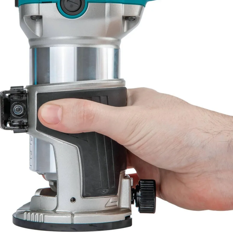 Electric Compact Router: 1/4" Collet, 1.25 hp