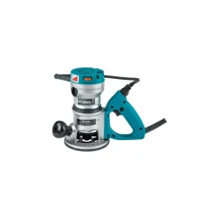 Electric D-Handle Router: 1/2 & 1/4