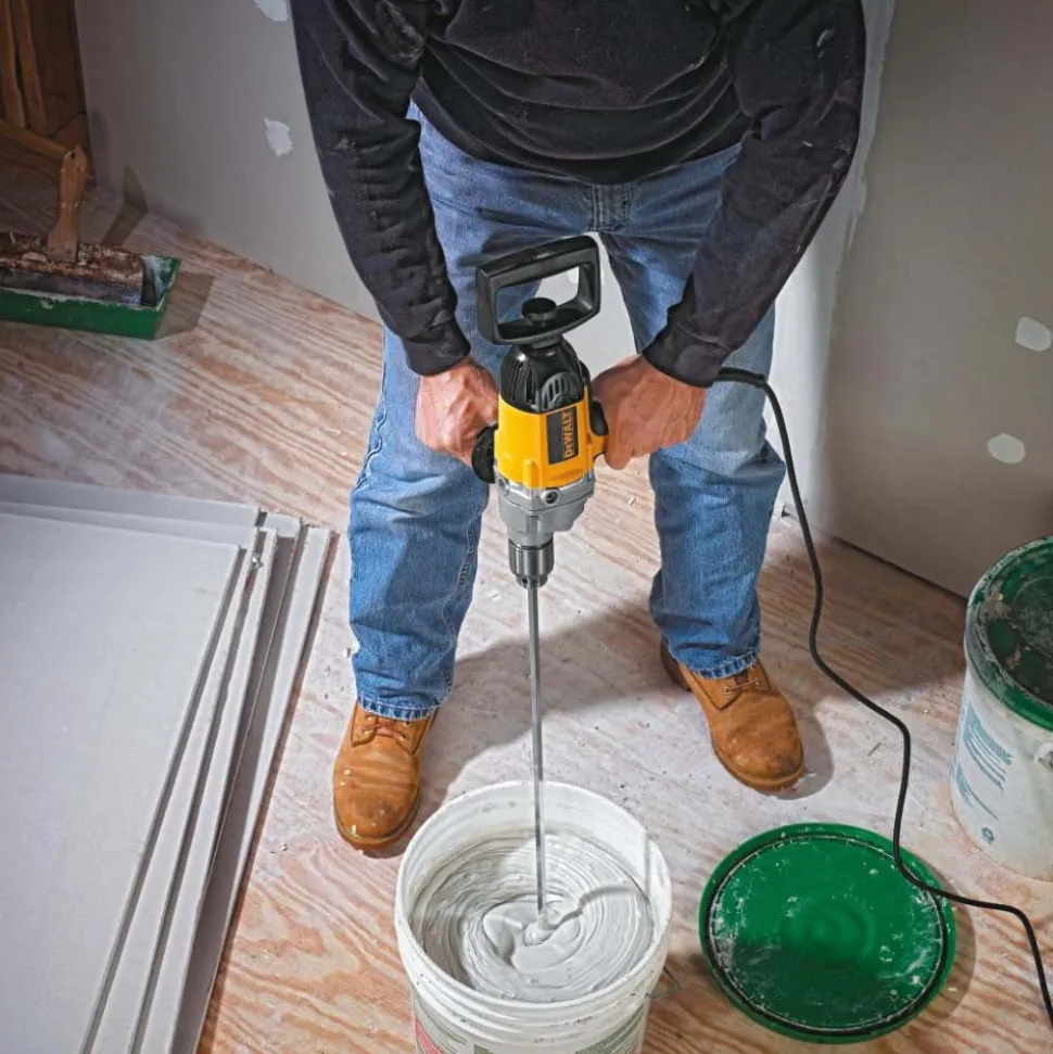 Electric Drill: 1/2" Keyed Chuck, Spade, 550 RPM