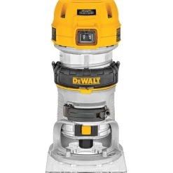 Electric Fixed Base Router: 1/4" Collet, 1.25 hp, 16000-27000 RPM