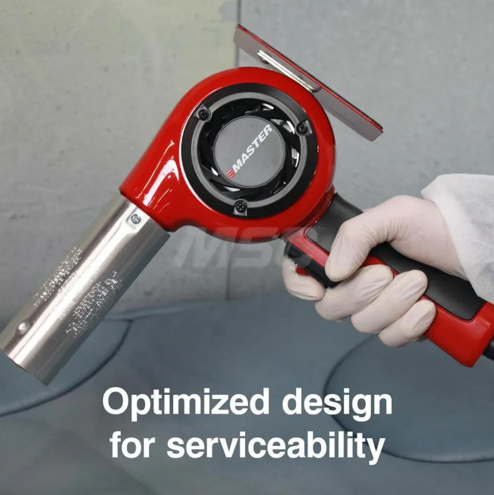 Electric Heat Gun Kit: 130 to 1,200° F, 27 CFM