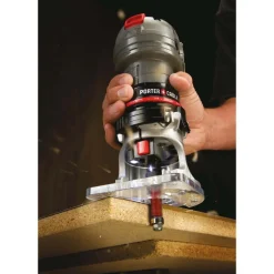 Electric Laminate Trimmer Router: 1/4" Collet, 0.50 hp, 31000 RPM