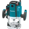Electric Plunge Base Router: 1/2 & 1/4" Collet, 3.25 hp