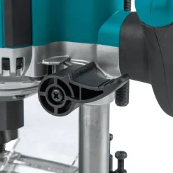 Electric Plunge Base Router: 1/2 & 1/4" Collet, 3.25 hp
