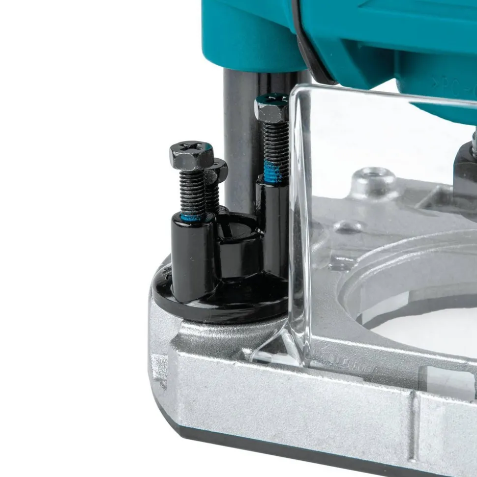 Electric Plunge Base Router: 1/4" Collet, 1.25 hp