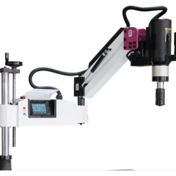 Electric Tapping Arms: Maximum Tapping Capacity in Aluminum (Inch): 3/4; Maximum Tapping Capacity in Mild Steel (Inch): 5/8; Maximum Tapping Capacity in Steel (Inch): 7/16; Arm Reach (Inch): 47