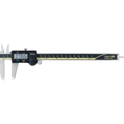Electronic Caliper: 200.00 mm, 8", 0.01 mm, 0.0005" Resolution, +/-0.02 mm, +/-0.0010" Accuracy, Stainless Steel
