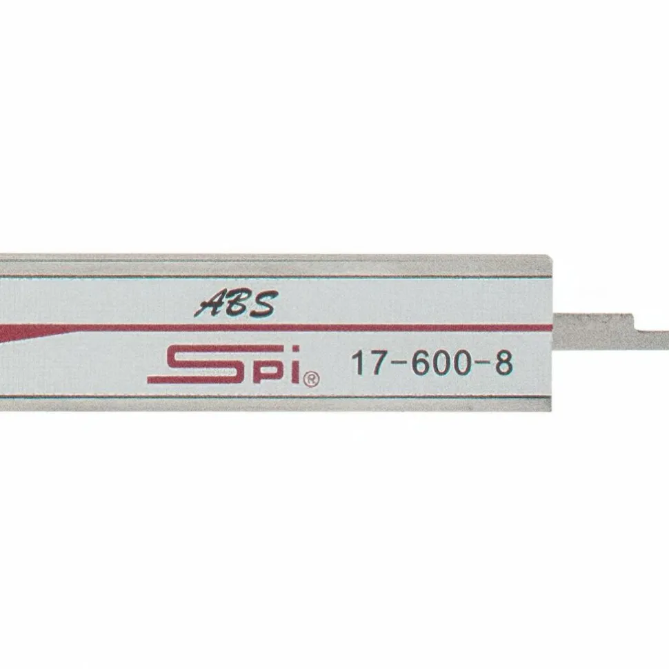 Electronic Caliper: 150.00 mm, 6", 0.0100 mm, 0.0005" Resolution, +/-0.02 mm, +/-0.0010" Accuracy, Calibrated, Data Output, Stainless Steel