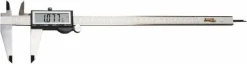 Electronic Caliper: 300.00 mm, 12", 0.0100 mm, 0.0005" Resolution, +/-0.03 mm, +/-0.0015" Accuracy, Stainless Steel