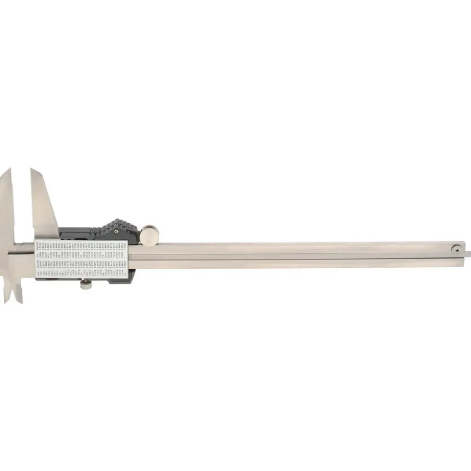 Electronic Caliper: 200.00 mm, 8", 0.0100 mm, 0.0005" Resolution, +/-0.03 mm, +/-0.0015" Accuracy, Calibrated, Stainless Steel