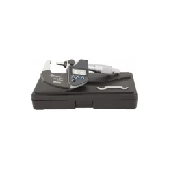 Electronic Outside Micrometer: 0.00 mm to 1", Solid Carbide Face, IP65