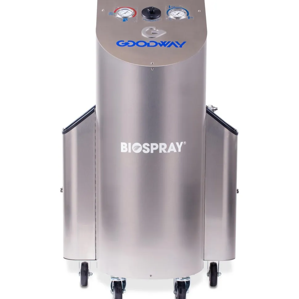 Electrostatic Sanitizing Equipment: For Use With: BIO-SPRAY-20; Material: Stainless Steel; Includes: Micro-Droplet Spray Gun, 20' Hose, 20lb Tank
