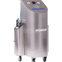 Electrostatic Sanitizing Equipment: For Use With: BIO-SPRAY-20; Material: Stainless Steel; Includes: Micro-Droplet Spray Gun, 20' Hose, 20lb Tank