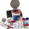 Emergency Prep Kits: Kit Type: Earthquake Survival; Container Type: Bag; Container Material: Polyester