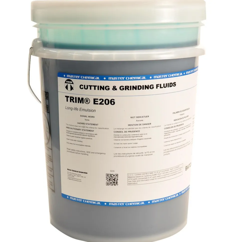 Emulsion: TRIM E206, Water-Based, 5 gal Pail