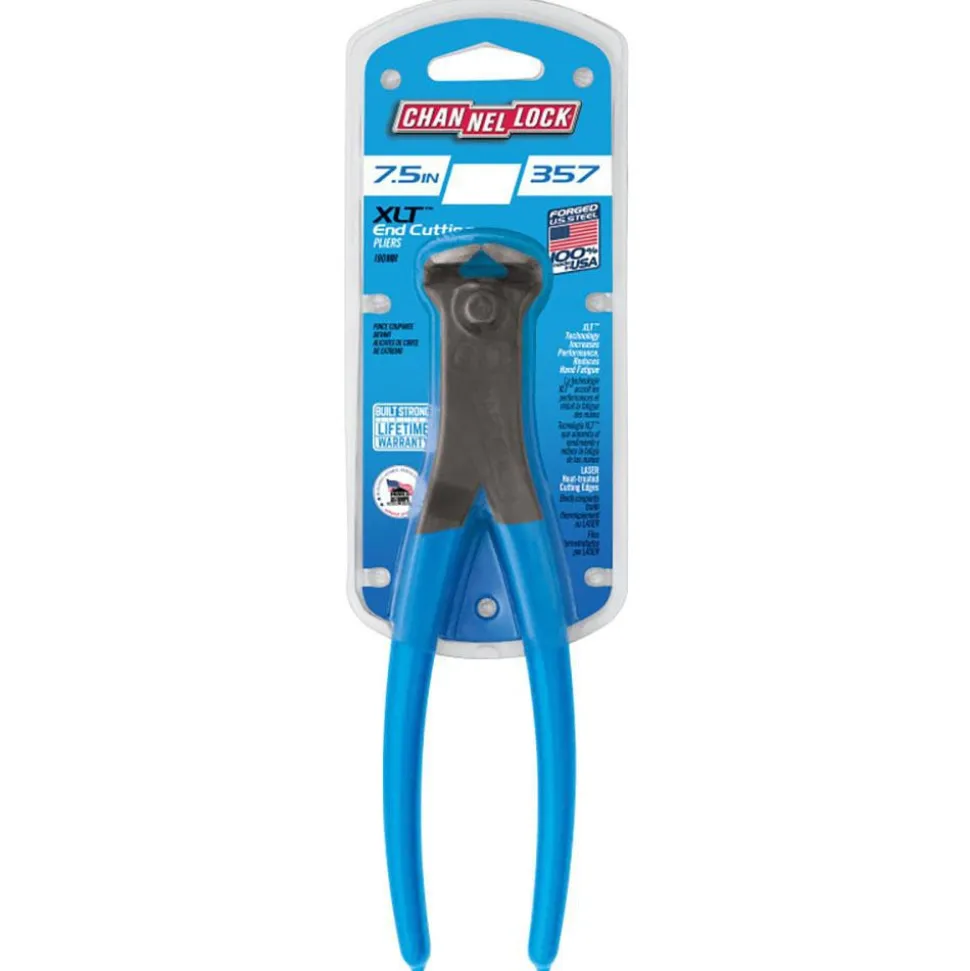 End Cutting Plier: 7-1/2" OAL