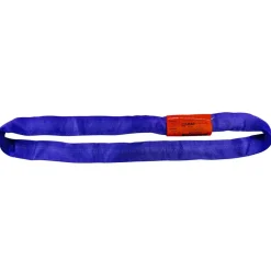 Endless Round Sling: 3' Long, 2600 lb Vertical Capacity, 2100 lb Choker Capacity
