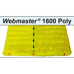 Endless, Type 5 Web Sling: 3' Long, 1" Wide, 3200 lb Vertical Capacity, Polyester