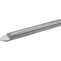 Engraving Cutter: 60 °, 5/32" Dia, Conical Point, Solid Carbide