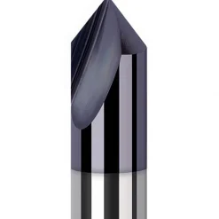 Engraving Cutter: 60 °, 1/8" Dia, Pointed, Solid Carbide