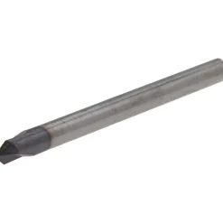 Engraving Cutter: 90 °, 1/8" Dia, Pointed, Solid Carbide