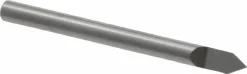 Engraving Cutter: 60 °, 0.005" Dia, 0.005" Tip Dia, Conical Point, Solid Carbide